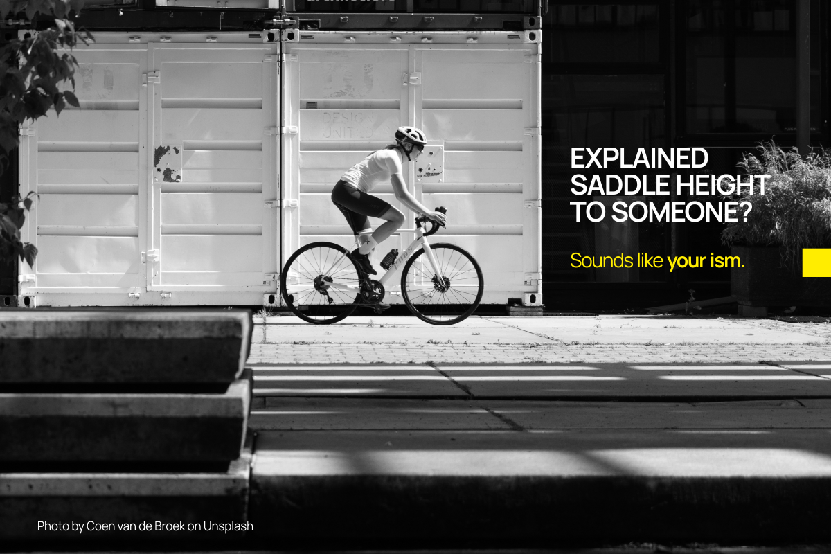 Avid cyclist on his morning ride - Smolt Passion Tees India