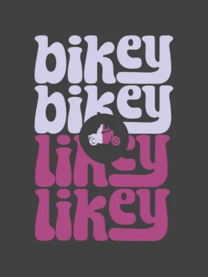 Design close-up of First Love t-shirt in asphalt grey | Smolt