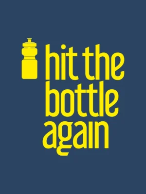 Design close-up of The Bottle cycling t-shirt | Smolt