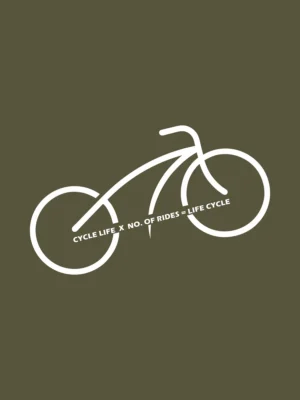 Design close-up of Live to Ride t-shirt | Smolt
